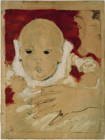 Andrée Bonnard ja hänen poikansa Jean Terrasse tekijältä Pierre Bonnard