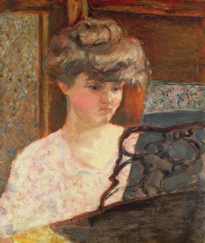 Pianolla, 1902 tekijältä Pierre Bonnard