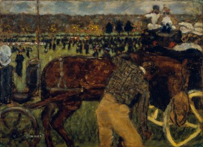 Au Champ de Courses tai Courses a Longchamp tekijältä Pierre Bonnard