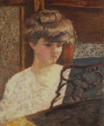 Au Piano (tehtävä). tekijältä Pierre Bonnard