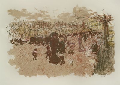 Avenue Bois de Boulognessa, 198999 tekijältä Pierre Bonnard