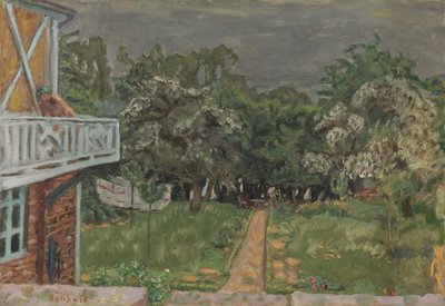 Sininen parveke tekijältä Pierre Bonnard