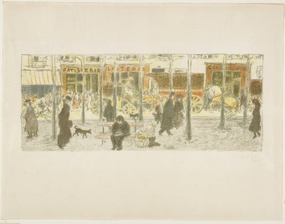 Boulevard tekijältä Pierre Bonnard