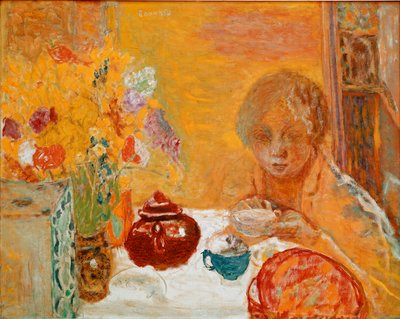Pierre Bonnard (1867-1947) aamiainen n. 1932 tekijältä Pierre Bonnard