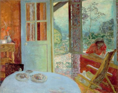 Ruokasali maalla tekijältä Pierre Bonnard
