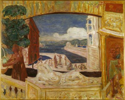 Denkmäler tai Das Mittelmeer tekijältä Pierre Bonnard