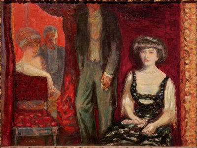 Lodge, herra ja rouva Josse ja Gaston Bernheim-Jeune tekijältä Pierre Bonnard