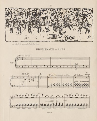 Aasin ratsastus, 1893. tekijältä Pierre Bonnard