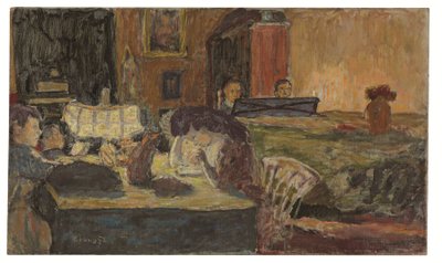 Ilta salongissa tekijältä Pierre Bonnard
