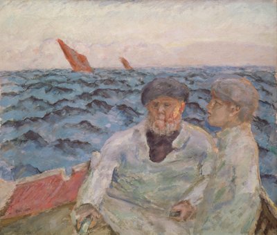 Kalastajat Bretagnen, 1907 tekijältä Pierre Bonnard
