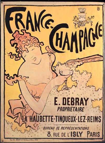 Ranska Champagne. Litografia ... (litografia) tekijältä Pierre Bonnard