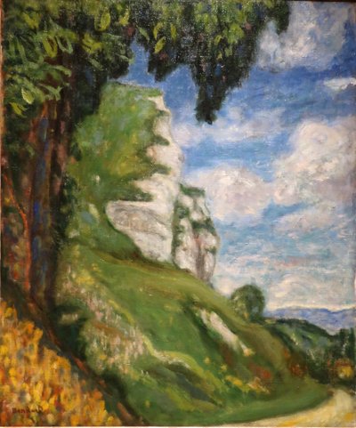 ranska: Les falaises de Saint-Adrion tekijältä Pierre Bonnard
