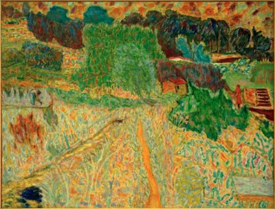 Suuri Midi-maisema (Le Cannet) tekijältä Pierre Bonnard