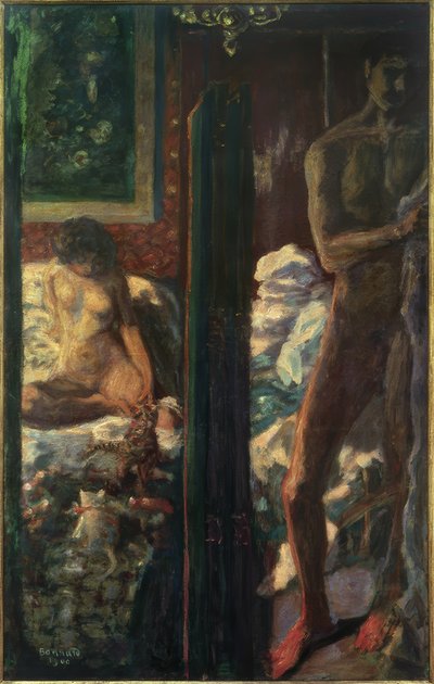 Mies ja nainen tekijältä Pierre Bonnard