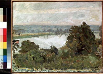 ""Seine lähellä Vernonia"" (Seine lähellä Vernonia) Pierre Bonnardin maalaus (1867-1947) 1911 Mitat 41x52 cm Eremitaaši, Pietari (Pietari) tekijältä Pierre Bonnard