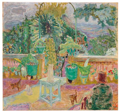 Terassi tai terassi Grassessa tekijältä Pierre Bonnard