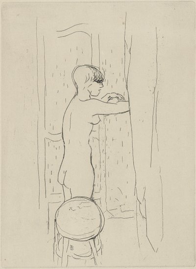 La Toilette (kylpy) tekijältä Pierre Bonnard
