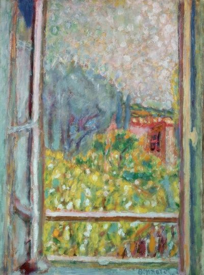 Pieni avoin ikkuna tekijältä Pierre Bonnard