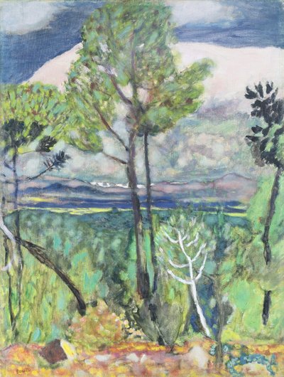 Maisema tekijältä Pierre Bonnard