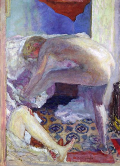 Nudefinnish azul grande tekijältä Pierre Bonnard