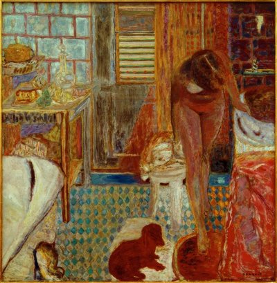 Le Cabinet de toilette tekijältä Pierre Bonnard