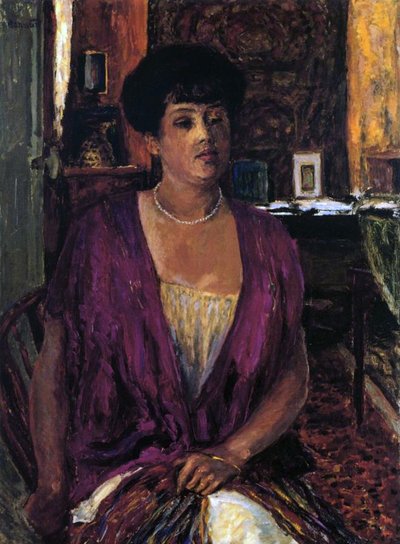 Madame Claude Anet, 1910 tekijältä Pierre Bonnard