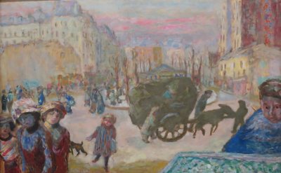 Pierre Bonnardin "Aamu Pariisissa", 1911 tekijältä Pierre Bonnard