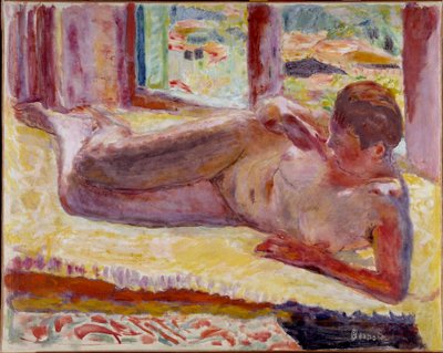 Alaston kerros Pierre Bonnardin (1867-1947) maalaus 1900-luvun yksityiskokoelma tekijältä Pierre Bonnard