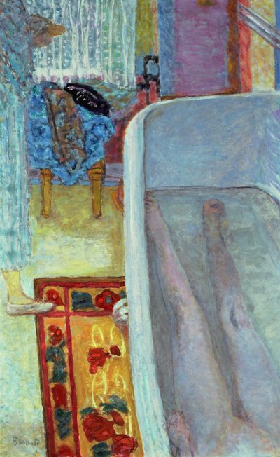 Alaston kylpy, 1925 tekijältä Pierre Bonnard
