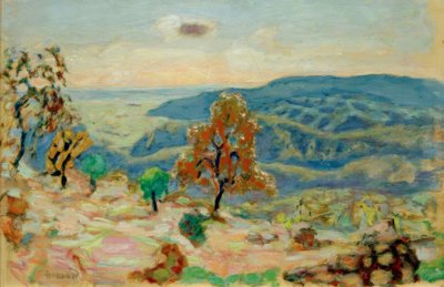 Paysage de montagne tekijältä Pierre Bonnard