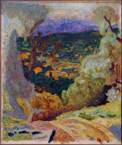 Eteläinen maisema: Le Cannet tekijältä Pierre Bonnard