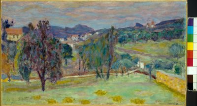 Violetti maisema, ilta tekijältä Pierre Bonnard