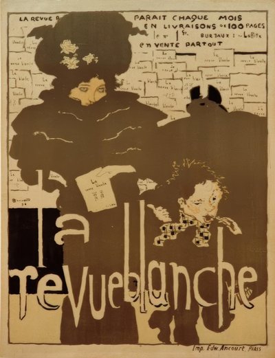 Pierre Bonnard, La Revue Blanche / Plakat tekijältä Pierre Bonnard