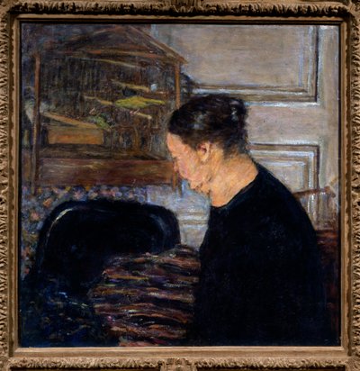 Pierre Bonnardin taiteilijan isoäidin muotokuva tekijältä Pierre Bonnard