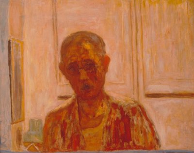 Selbstbildnis im Spiegel tekijältä Pierre Bonnard