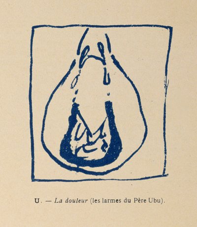 Suru - Pere Ubun kyyneleet, Pere Ubun aakkosesta tekijältä Pierre Bonnard