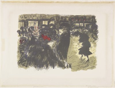Neliö yöllä tekijältä Pierre Bonnard