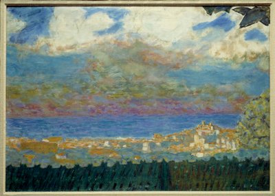 Myrskytaivas Cannesissa Pierre Bonnardin maalaus - 1945 tekijältä Pierre Bonnard