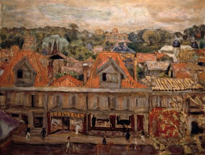 Arcachonin katu. 1930 (öljy kankaalle) tekijältä Pierre Bonnard