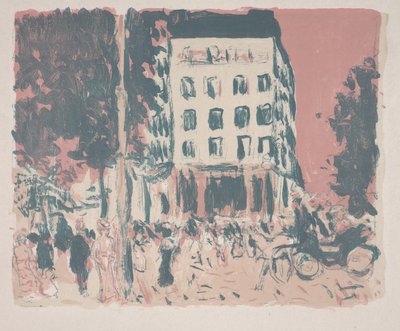 Boulevardit tekijältä Pierre Bonnard