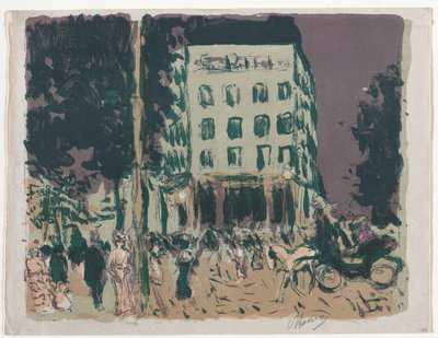 Boulevardit tekijältä Pierre Bonnard