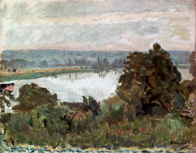 Seine lähellä Vernonia, vuodelta 1911. tekijältä Pierre Bonnard