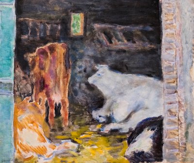 Talli, n. 1912 (öljy kankaalle) tekijältä Pierre Bonnard