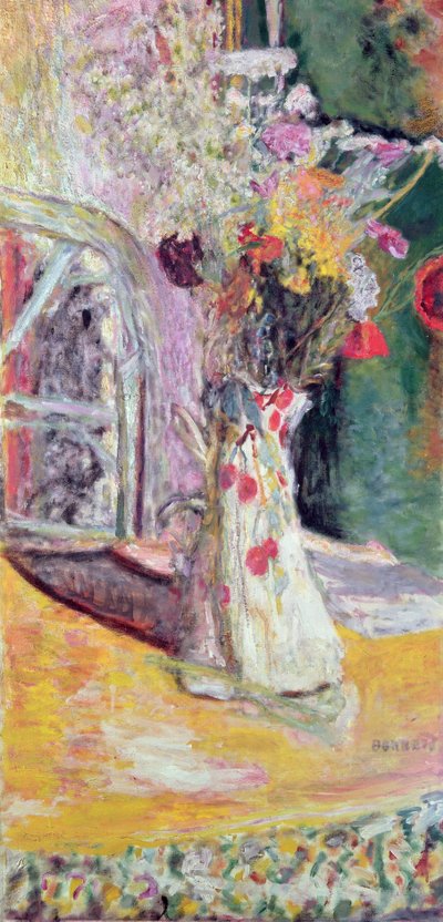 Maljakko kukkia tekijältä Pierre Bonnard