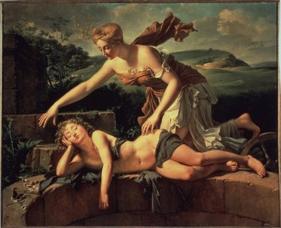 Lapsi ja onni. Pierre Bouillonin maalaus (1776 - 1831) tekijältä Pierre Bouillon
