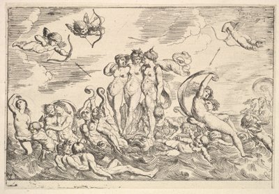 Galatean voitto, 1610-42. tekijältä Pierre Brebiette