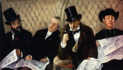Junavaunussa tekijältä Pierre Carrier-Belleuse