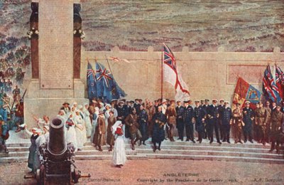 Angleterre (väri litho) tekijältä Pierre Carrier-Belleuse