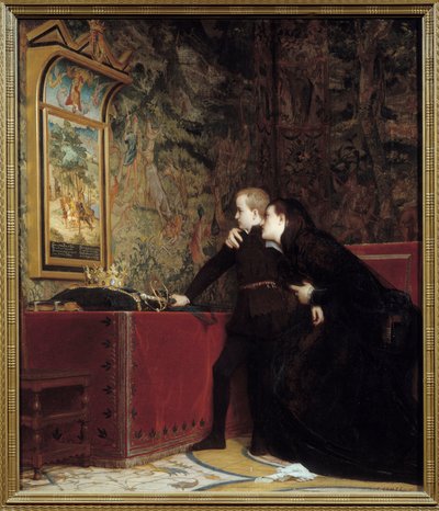 Guisen herttua (1550-1588) vannoo kostavansa murhaaja-isänsä. Anne d