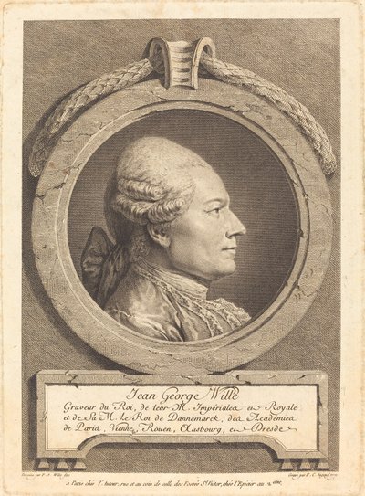Jean George Wille tekijältä Pierre Charles Ingouf after Pierre Alexandre Wille